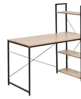 PC stůl s regálem VEINA Tempo Kondela