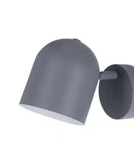 Nástěnná lampa 1X40W E27 matně šedá AZURO