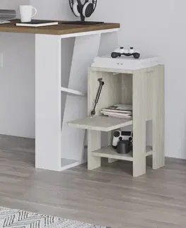 Noční stolek Ema - Travertine