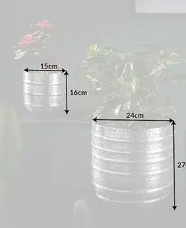Květináč 3 ks SINIS Dekorhome