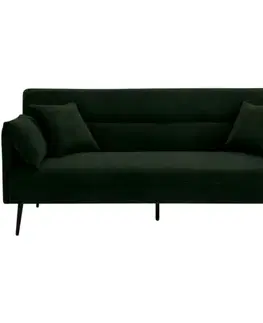 Rozkládací sofa Amelia, zelená