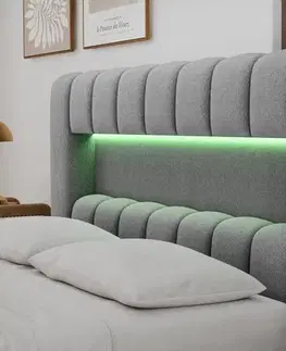 Postel Lamica 160x200 + Kovový rám/plynový píst/kontejner