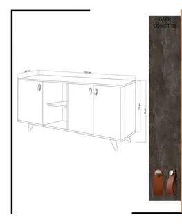 Konzolový stolek Planky