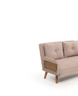 Dvoumístná rozkládací pohovka Cosmo 2-Seater - Bohemian Mink