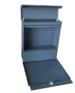 Poštovní schránka 370 x 410 x 130 mm, dekor dřevo