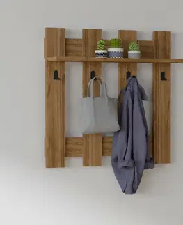 Nástěnný věšák Carina Walnut