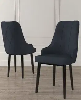 Sada židlí (4 kusy) Trex - Anthracite, Black
