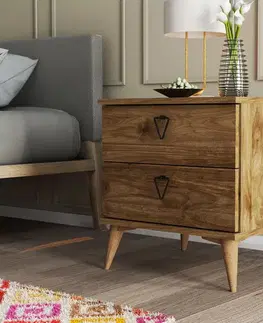 Noční stolek Versa-Ce Walnut
