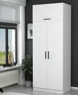 Šatní skříň Kale White - 2220