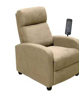 Masážní křeslo DELUXE béžové