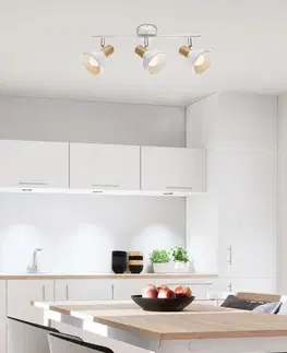Závěsná stropní lampa 3xE14 bílá PUERTO