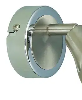 Nástěnná lampa energo nikl matná lampa Jawa