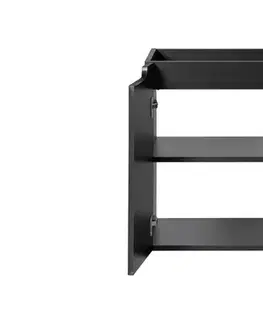 ArtCom Skříňka pod umyvadlo NOVA Black 82-60-2D | 60 cm s dvířky