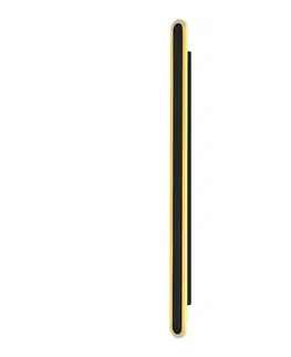 Venkovní nástěnná lampa STICK L-120 černá 36W opálové stínidlo IP65