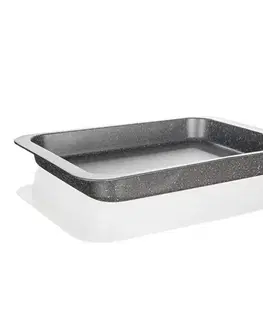 Banquet Plech hluboký s nepřilnavým povrchem Granite, 36,5 x 27 x 4,5 cm
