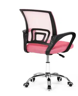 Autronic KA-L103 PINK Kancelářská židle