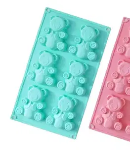 PROHOME - Forma medvěd 18x31cm silikonová různé barvy
