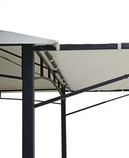 Pergola se stahovací střechou 2,5x2,5 m