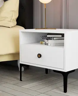 Noční stolek Lizbon 535 - White