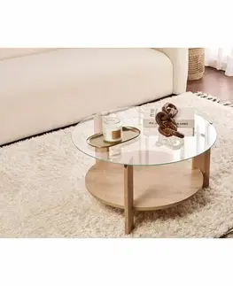 Konferenční stolek Clara Sapphire Oak