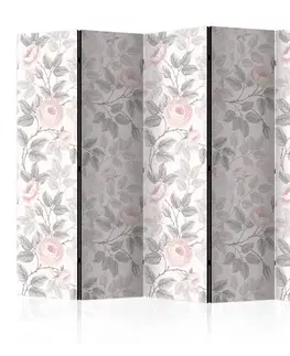 Paraván Watercolor Roses Dekorhome
