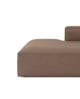 Křeslo / Jednomístná pohovka Mora XL Chl Left - Brown