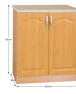 Spodní skříňka LORA MDF NEW KLASIK S60 Tempo Kondela
