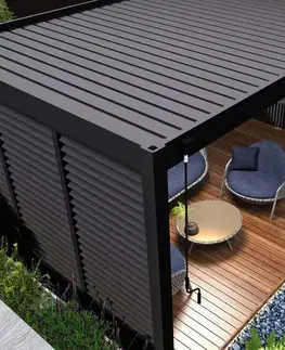 Bioklimatická pergola INTRO NEO 3,6x3 m volně stojící Rojaplast
