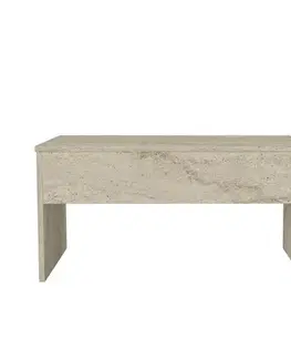 Konferenční stolek Akilli Travertine