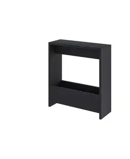 Odkládací stolek / Příruční stolek Simpi - Black Wood