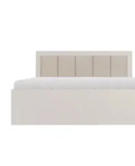 Meblar Manželská postel SMART SR6 | cashmere 160 x 200 cm