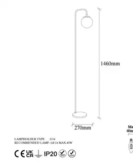 Stojací lampa Viran - 10950