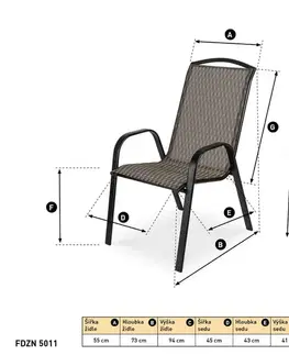 Fieldmann FDZN 5111 zahradní židle
