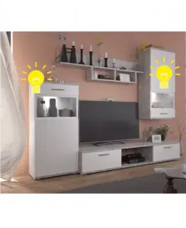 LED osvětlení k obývací stěně BREAK Tempo Kondela