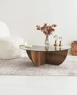 Konferenční stolek Lily Walnut