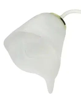 Nástěnná lampa Bella 1X40W E14 bílá/zlatá