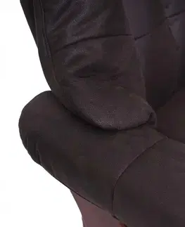 Relaxační křeslo s podnožkou Dekorhome