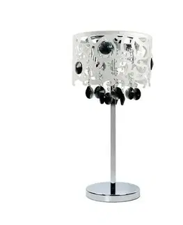 Stolní lampa chrom/černá 3 Talita