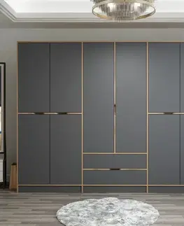 Šatní skříň Elina - 7200