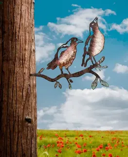 Zahradní dekorace Bird on the branch 29