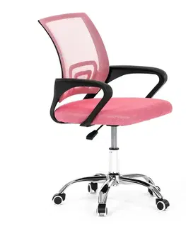 Autronic KA-L103 PINK Kancelářská židle