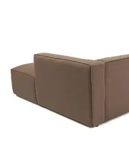 Rohová sedací souprava Mora XL (L1-O1-ChlRight) - Brown