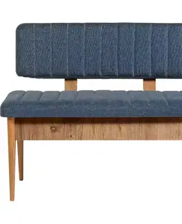 Lavice Vina Dark Blue and Atlanitc Pine