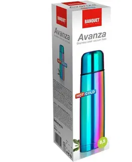 Banqeut Termoska nerezová AVANZA 0,5 l, duhová matná, 0,5 l