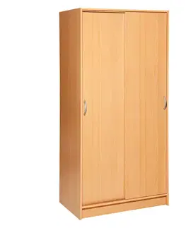 Skříň s posuvnými dveřmi BEST buk