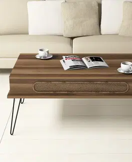 Konferenční stolek Ekol - Walnut