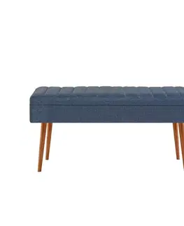 Jídelní set s rozkládacím stolem a židlemi (4 kusy) Vina 1048 - 3 - Atlantic, Dark Blue