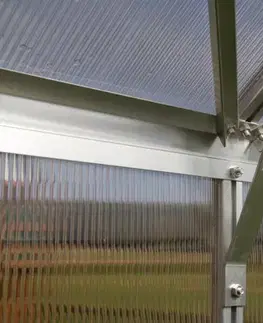 Skleník URANUS 11500 polykarbonát zelený Dekorhome