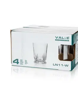 Banquet 4dílná sada sklenic Value, 300 ml