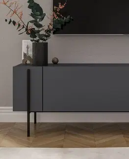 TV stolek Herman - Anthracite